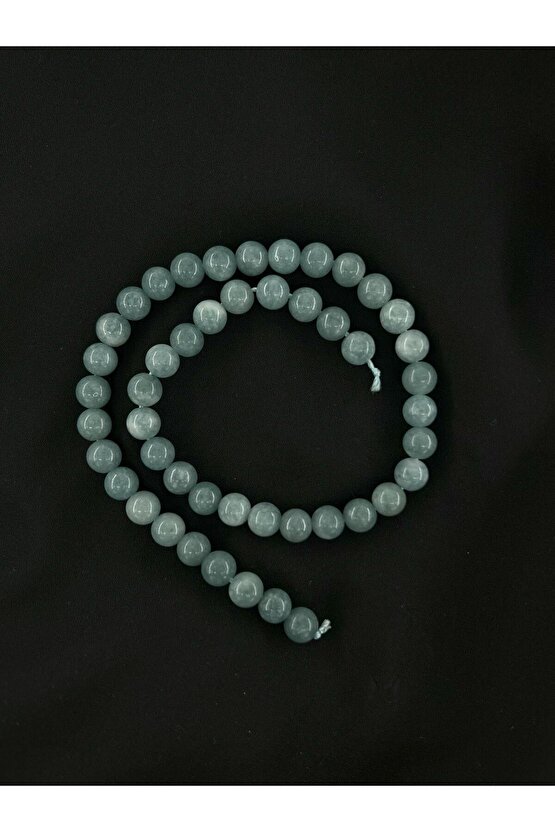 AKUAMARİN DOĞALTAŞ 8 MM DİZİ