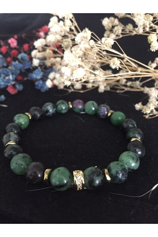 %100 DOGAL ANYOLİT BİLEKLİK 8 mm