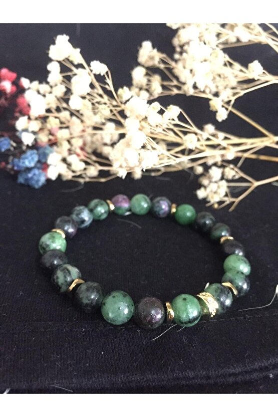 %100 DOGAL ANYOLİT BİLEKLİK 8 mm