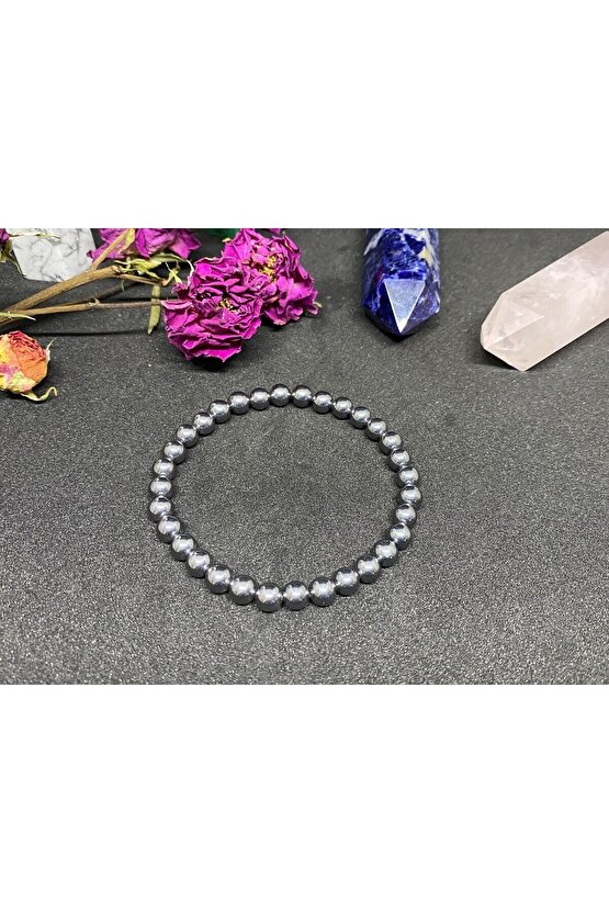 Doğal Taş Trehartz Bileklik 6 mm