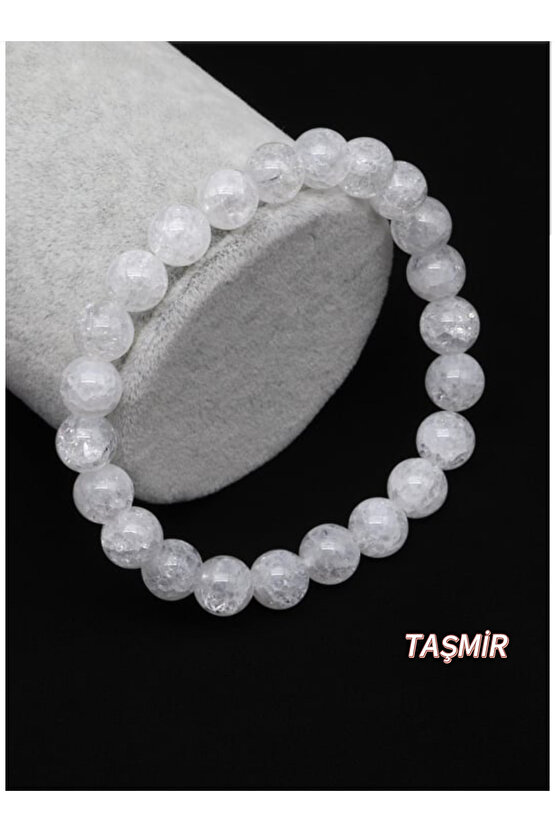 Necef Taşı Doğal Taş Bileklik 8 mm