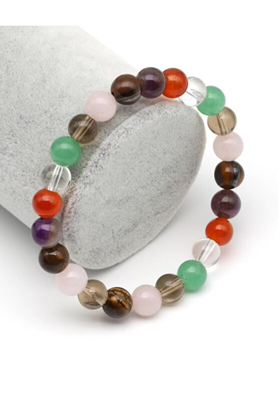 Çakra Doğal Taş Bileklik 8 mm