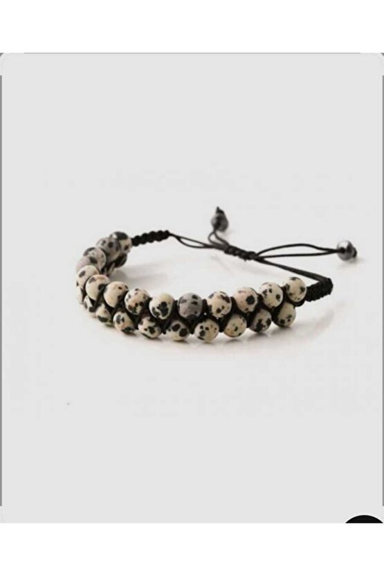 DALMAÇYALI JASPER ÖRME BİLEKLİK