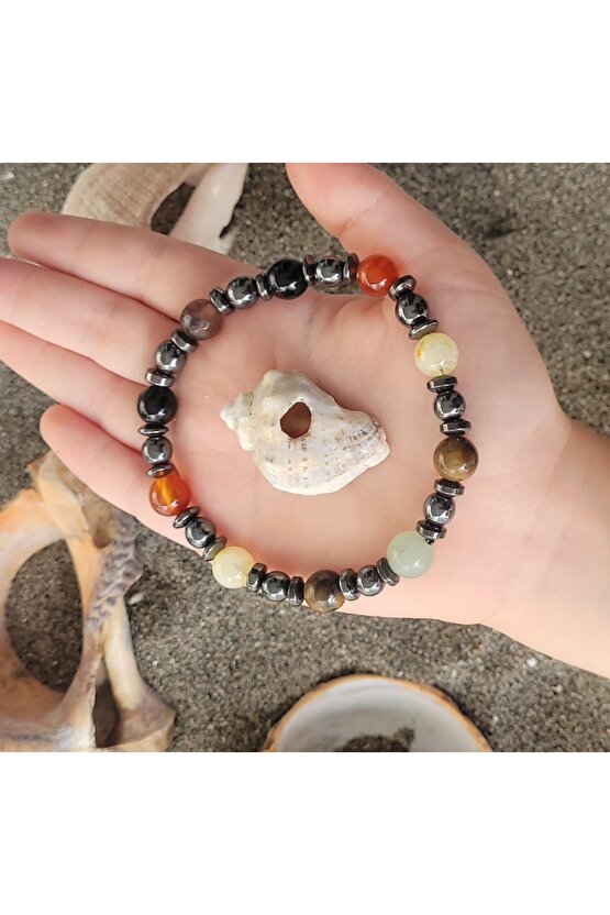 Aslan Burcu Erkek Bileklik