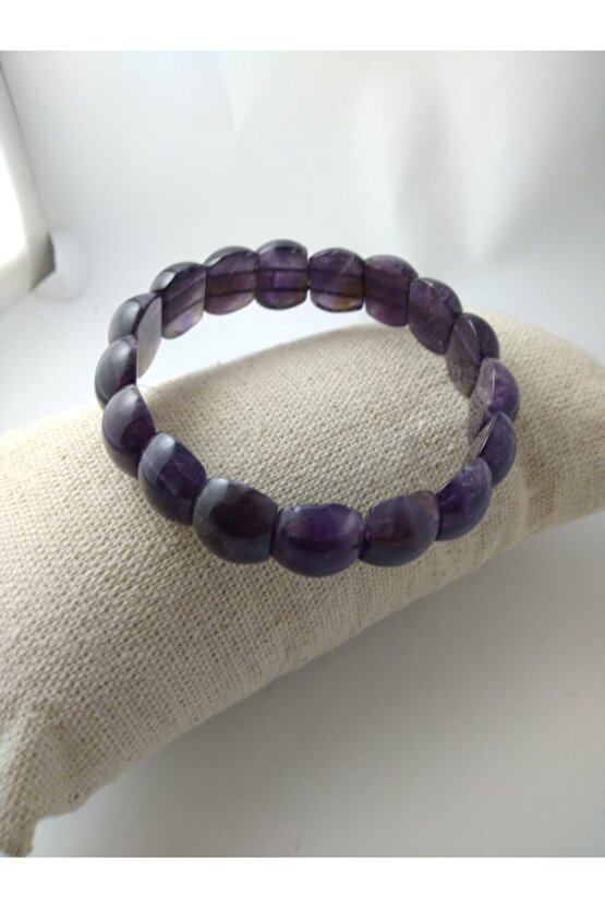 Ametist Taşı Bileklik Doğaltaş Unisex Bileklik