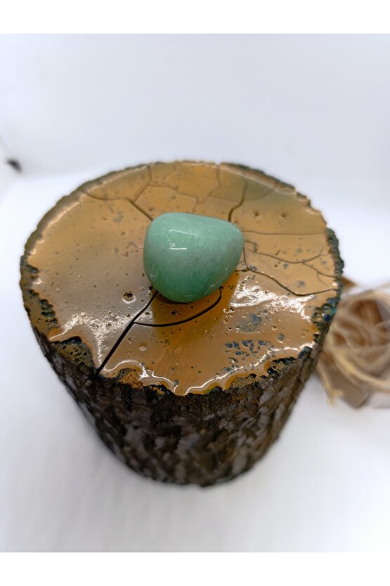 YEŞİM TAŞI BİBLO HAM DOĞALTAŞ BİBLO (40-45 gr)