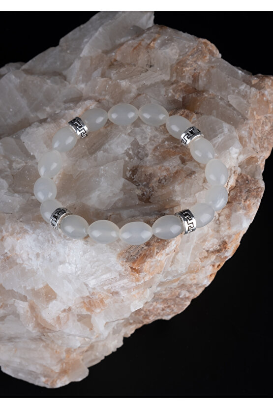 Unisex Yeşil Fosforlu Kedigözü Hediyelik Bileklik