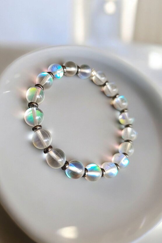 Doğal Taş Termal Kuvars Bileklik