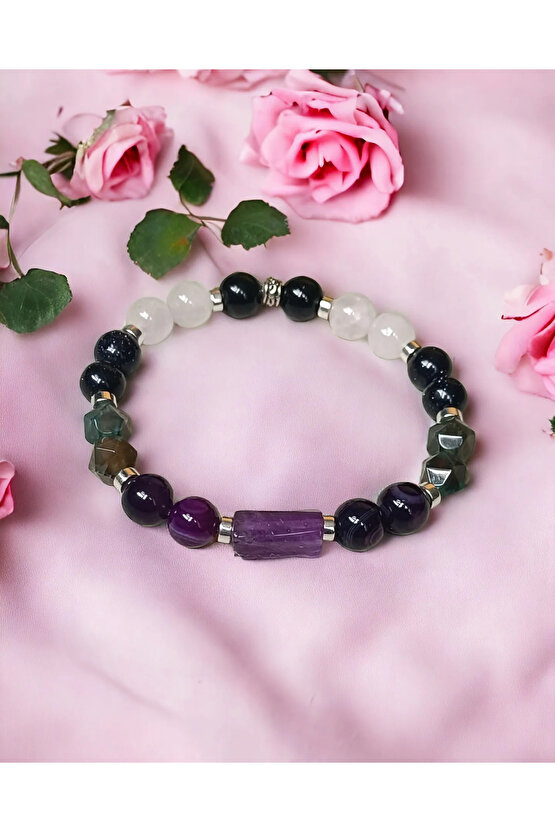 Eşler Arası Uyum Doğaltaş Bilekliği