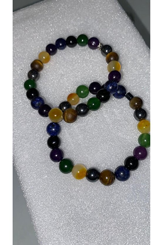 Öğrenci Başarı Bilekliği - Gerçek Doğal Taş