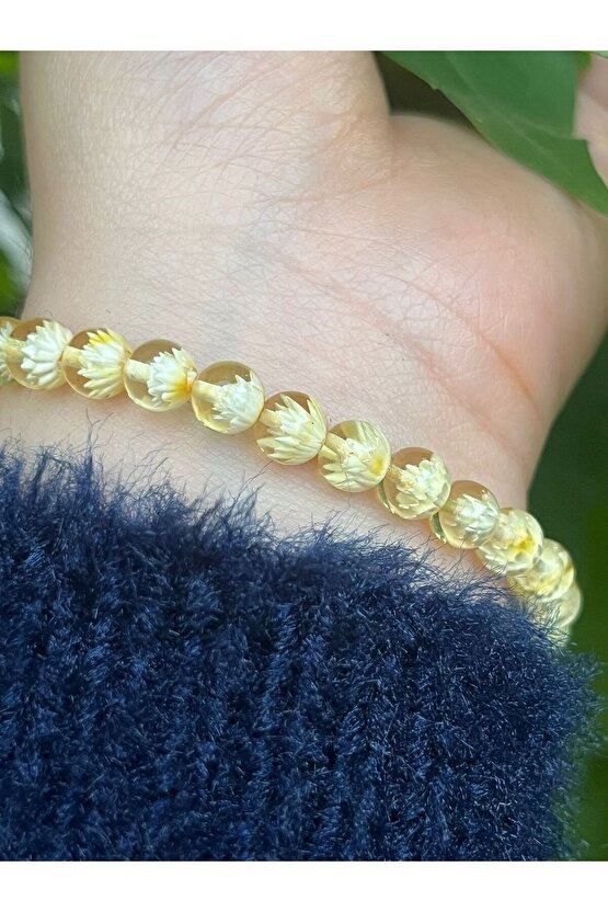 Sertifikalı kehribar tasarım bileklik