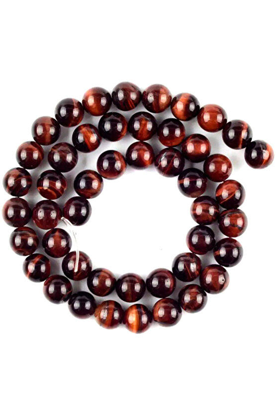 KIZILKAPLAN GÖZÜ DİZİ TAŞ 8MM