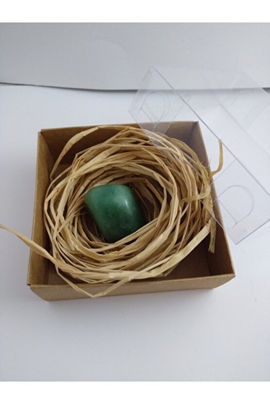 Yeşim Taşı Biblo, 30-35 Gr, doğal taş dekorasyon, şık ve zarif tasarım