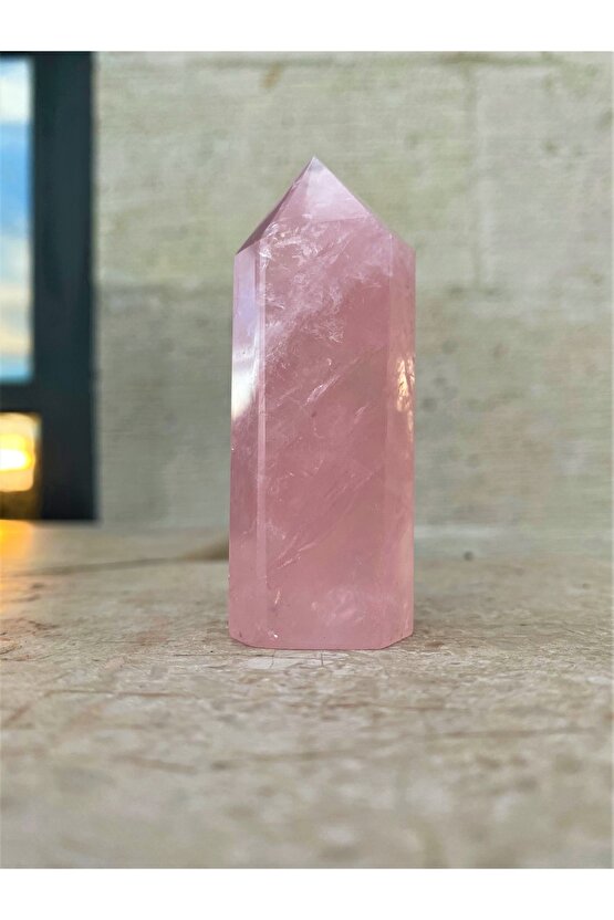 Pembe Kuvars  Doğal Taş - Kazık Kütle Taş