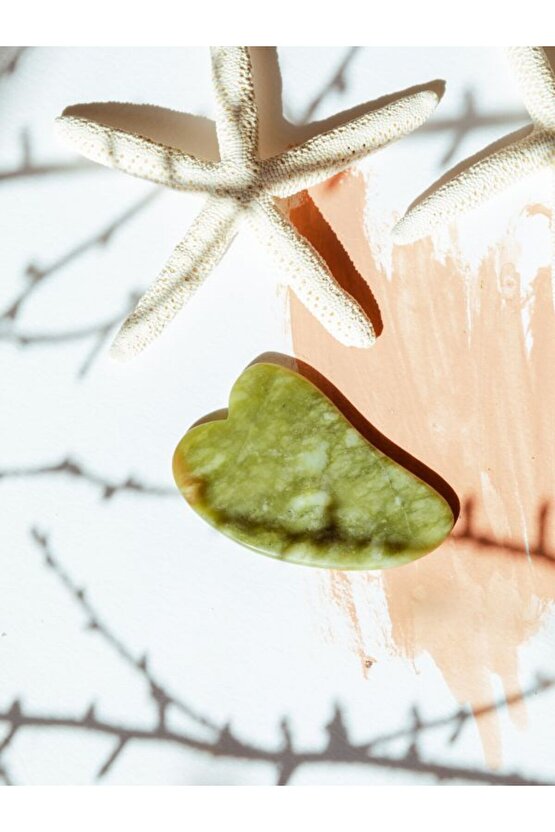 Yeşim Gua Sha Yüz Masaj Aleti