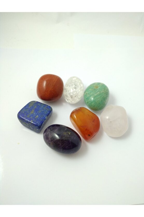 Çakra Taşları  7 Çeşit Doğaltaş Biblo