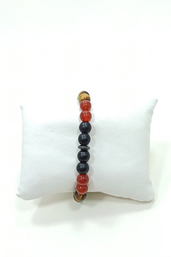 Şans Bilekliği Oniks Akik Kaplangözü Aventurin Doğal Taş Bileklik Helsinki