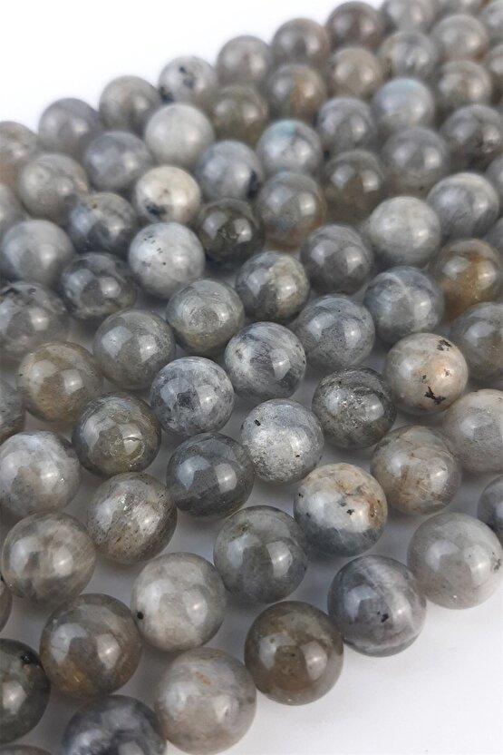 Labradorit Doğal Taş 1 Dizi 8 Mm