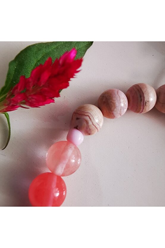 Özgüvensizlik  Doğaltaş Bilekliği