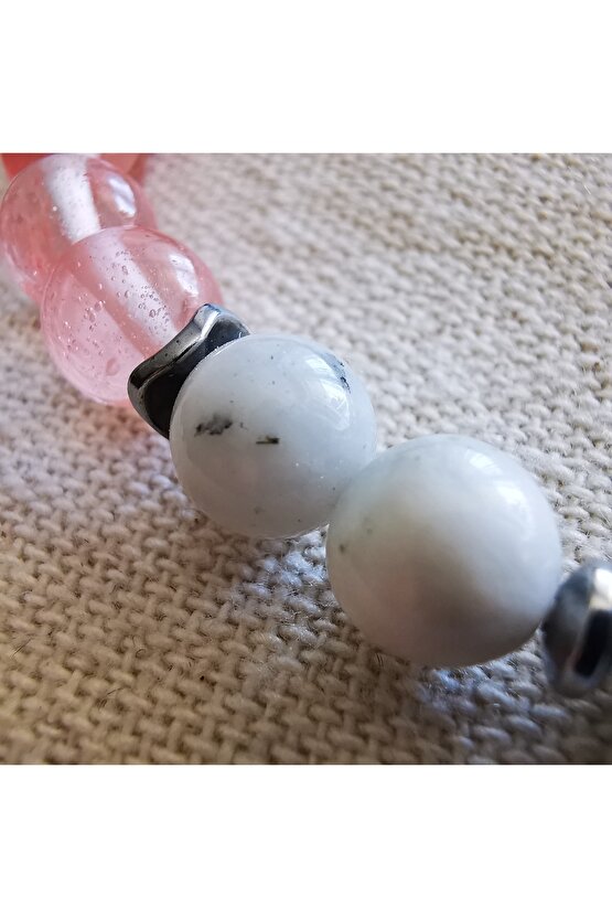 Yengeç Burcu  Doğaltaş Bilekliği