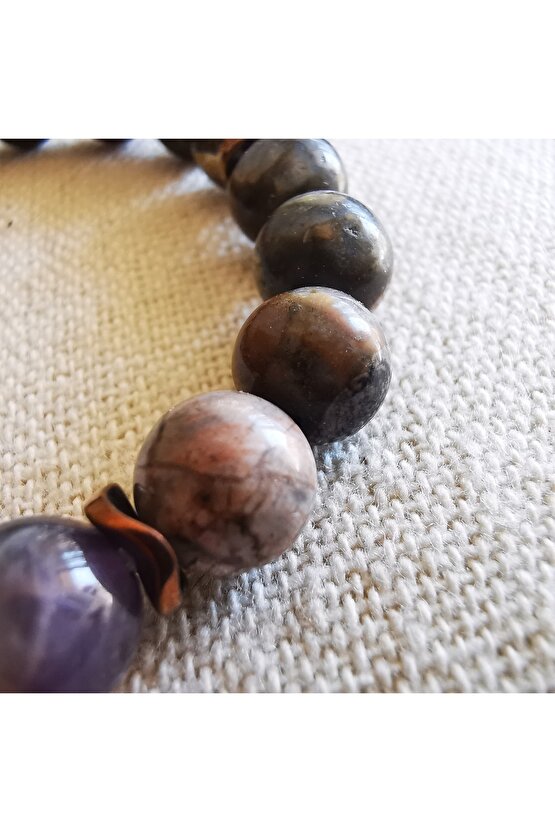 Koç Burcu  Doğaltaş Bilekliği