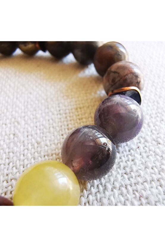 Koç Burcu  Doğaltaş Bilekliği