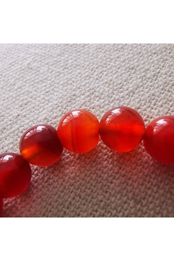 Akik Doğaltaş Bilekliği