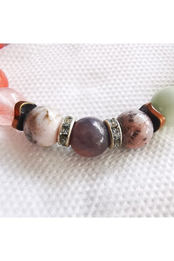 Terazi Burcu  Doğaltaş Bilekliği