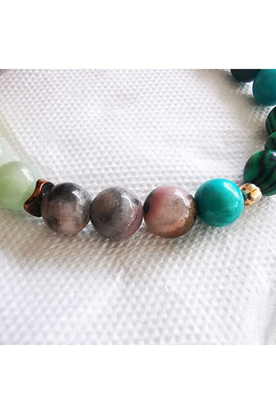 Terazi Burcu  Doğaltaş Bilekliği