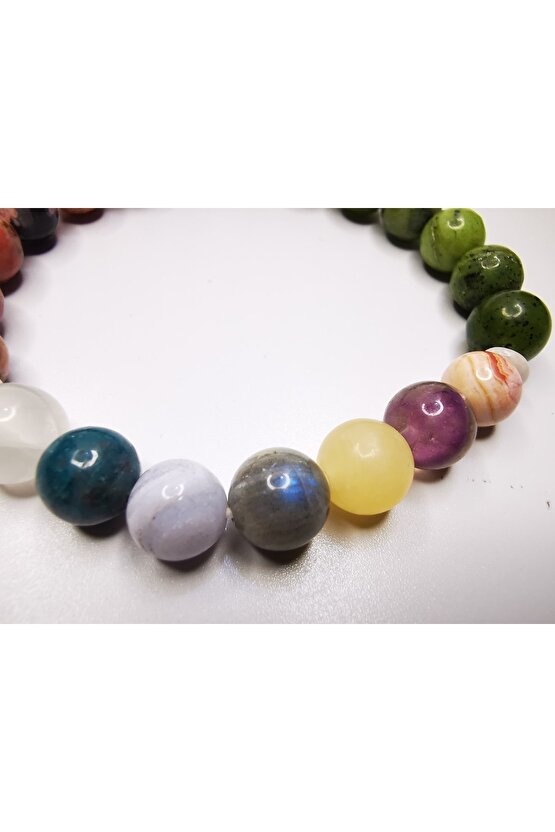 Aşk Mutluluk Sağlık Doğaltaş Bilekliği