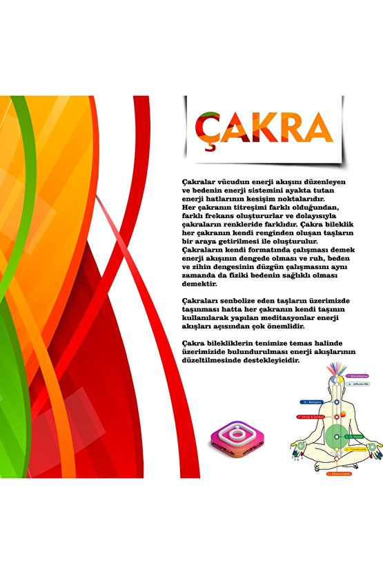 Çakra Rolex Faset Kesim Bileklik