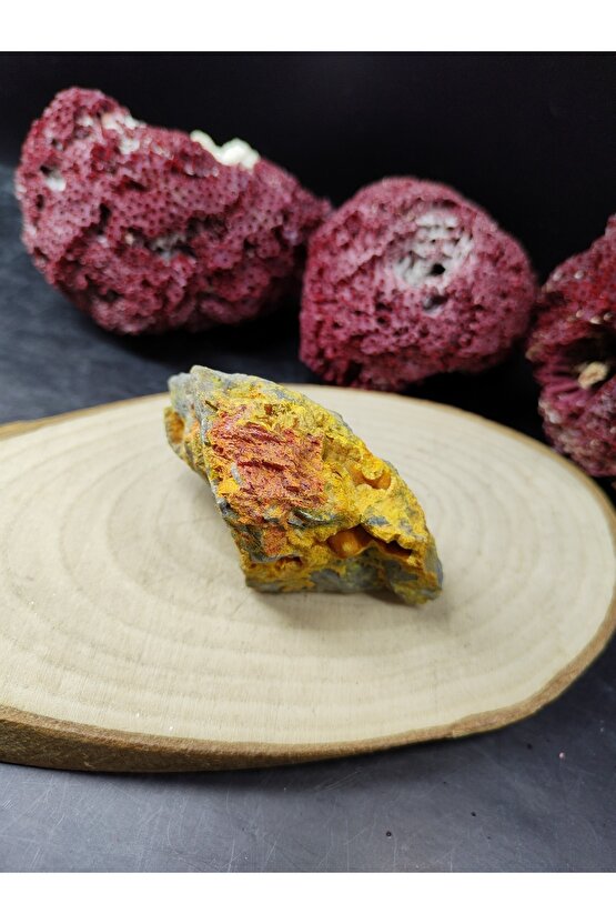 Küçük Bornit Ham Doğal Taş Kaya (sertifikalı)