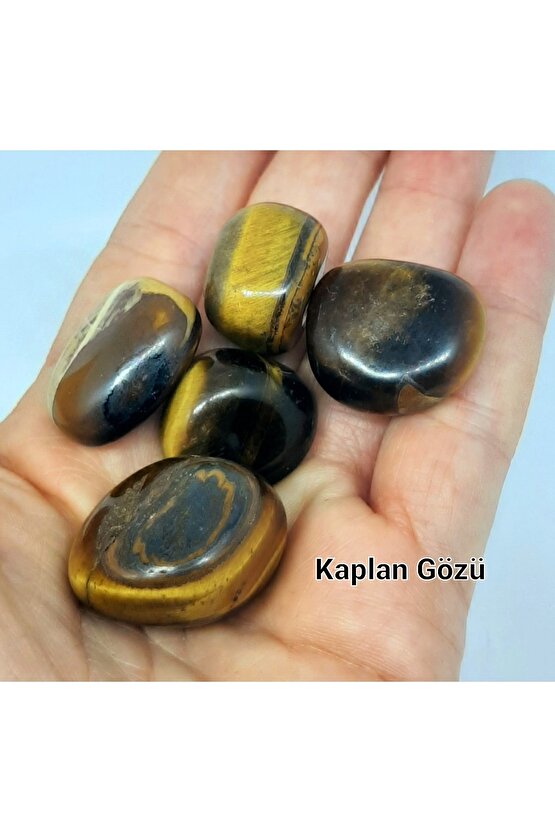 Orjinal Kaplangözü Tamburlanmış Tımbıl Kayaç Kaplan Gözü