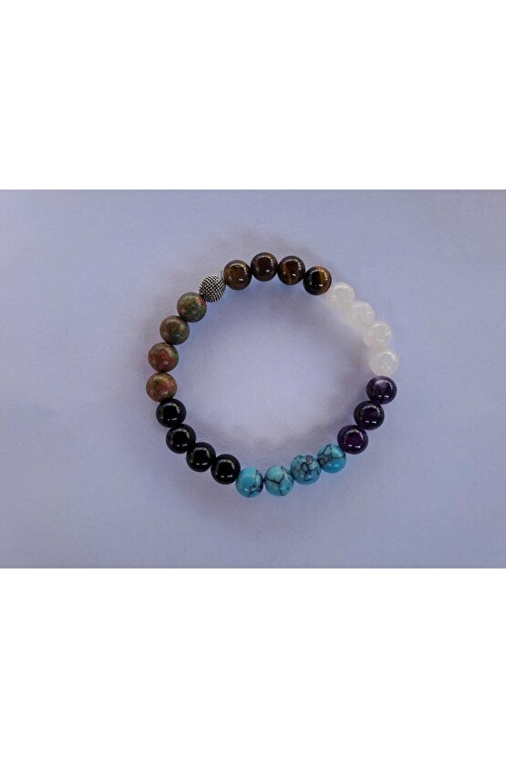 Akrep Burcu Unısex Doğal Taş Bileklik