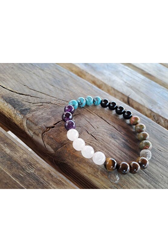 Akrep Burcu Unısex Doğal Taş Bileklik