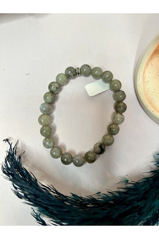 Labradorit Taşı Bileklik-%100 Orijinal Ve Sertifikalı