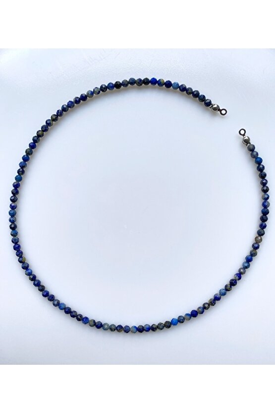 Lapis Lazuli Doğal Taş Kolye
