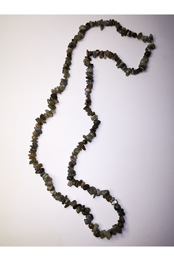 Labradorit kırıktaş doğaltaş dizi kolye