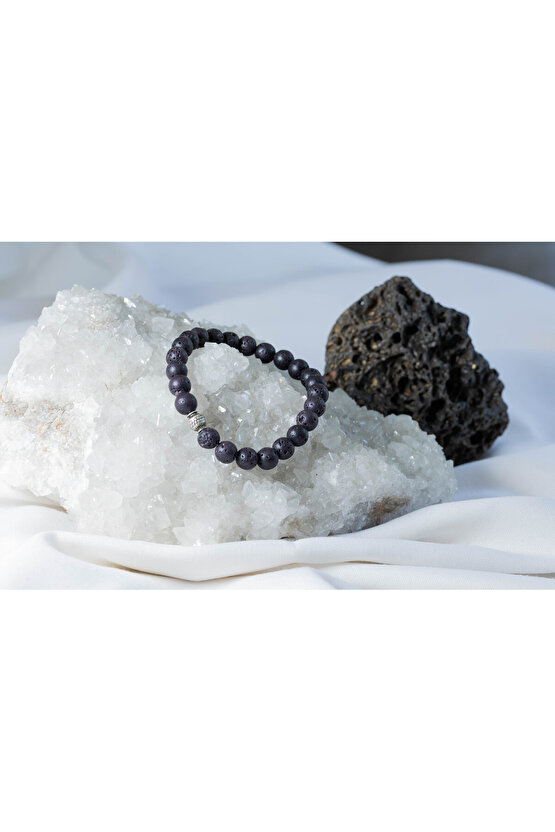 volkantaşı doğaltaş bileklik