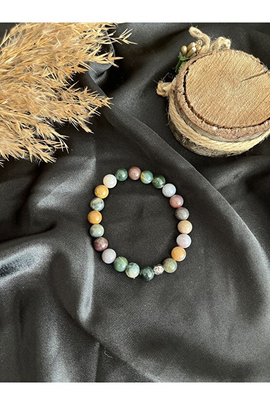 Hint Akik Doğal Taş Bileklik