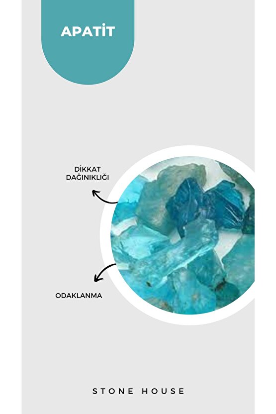 APATİT DOĞAL TAŞ BİLEKLİK 6MM