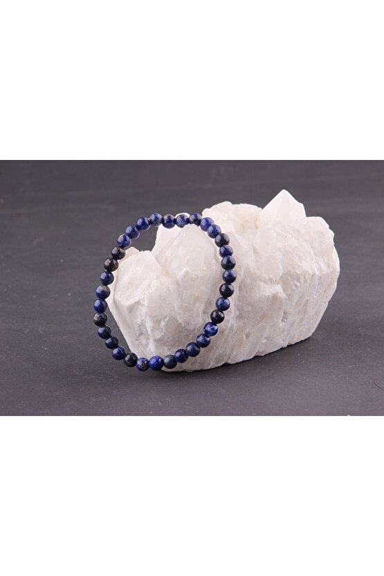 Lapis Lazuli Doğal Taş Bileklik 6 mm
