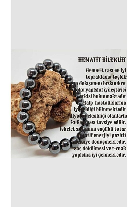 Hematit Bileklik