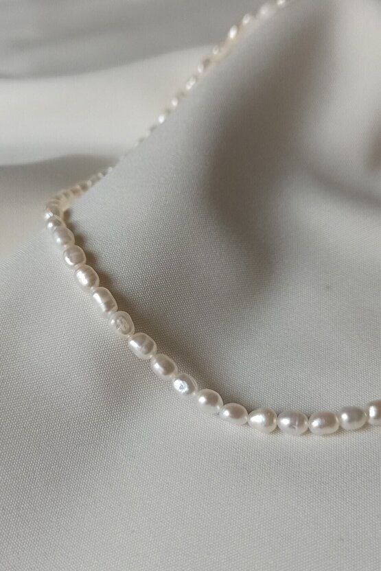 Kadın Beyaz İnci Kolye