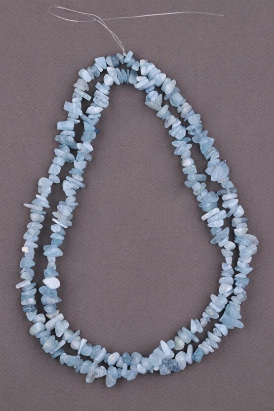 Akuamarin Doğal Taş Kırıktaş Dizi