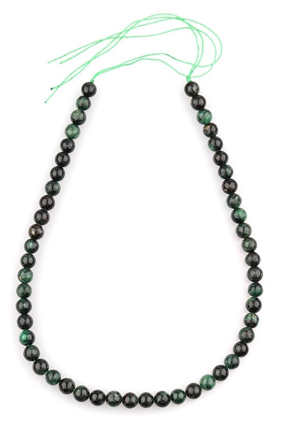 Euklorit Doğal Taş Dizi 8 Mm Küre Kesim