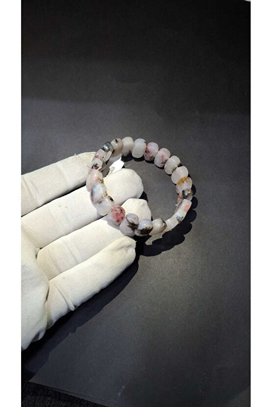 Rodanit Rolex 8 X 14 Mm Özel Kesim Doğal Taş Bileklik