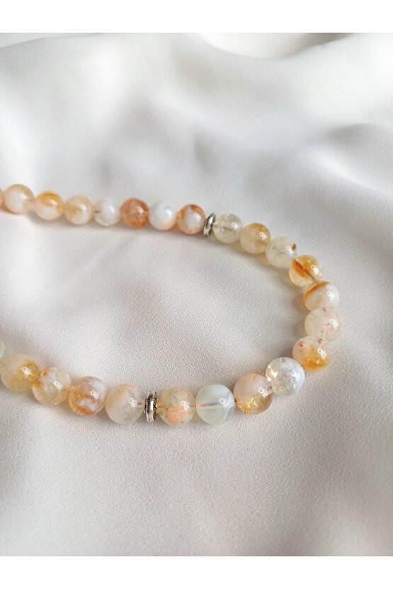 Sitrin Doğal Taş Tespih