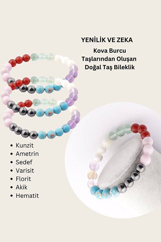 -YENİLİK VE ZEKA-Kova Burcu Taşlarından Oluşan Doğal Taş