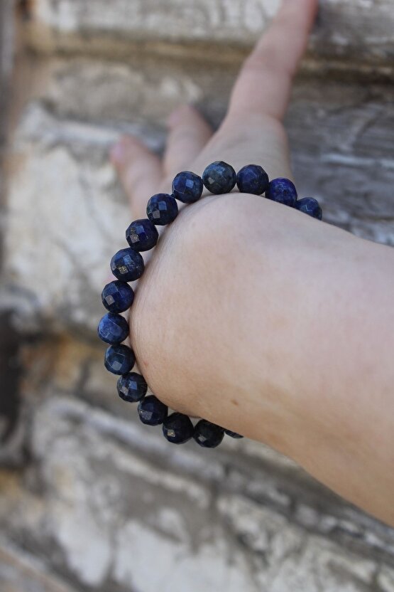 Lapis Lazuli Doğaltaş Anksiyete Kaygı Bileklik